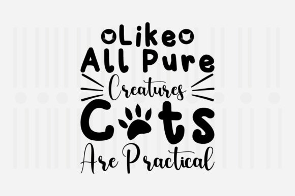 Like All Pure Creatures Cats Svg Review for Embroidery Projects