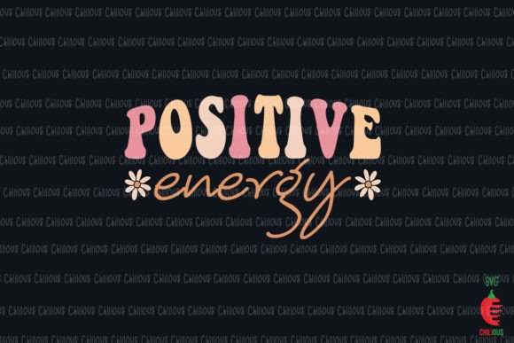 Positive Energy Graphics for Crafts and Digital Products
